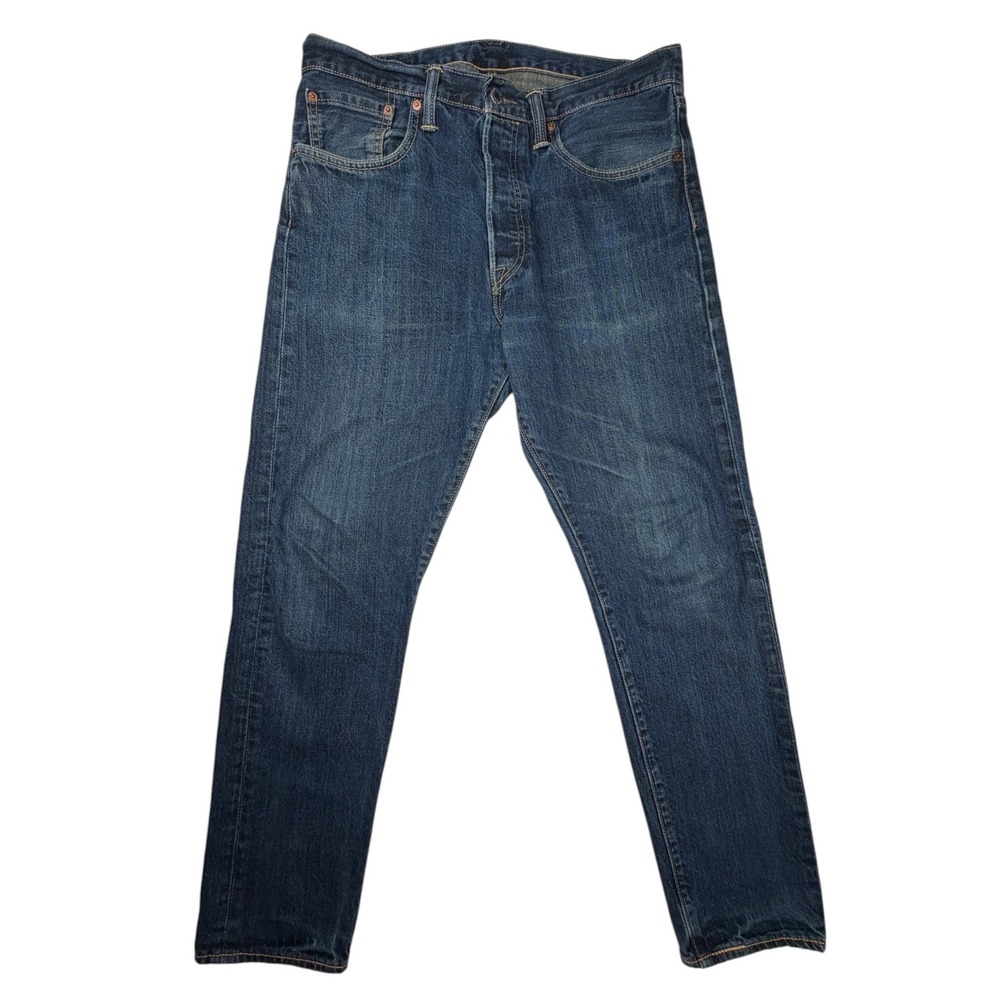 Levi's 501 CT Men's 32x30 Custom Tapered Blue Denim Jeans Button Fly